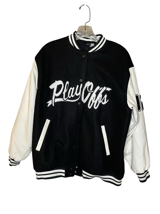 H&M Jackets & Blazers - H&M Letterman’s Oversized Jacket Sz S